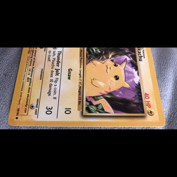 Pokemon Pikachu World Card Collection 58/102 Pokemon Pikachu World Card Collection 58/102